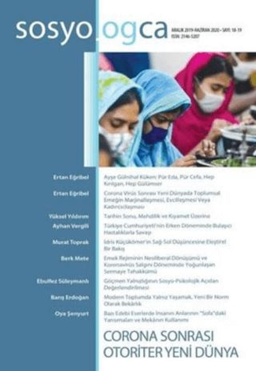 Sosyologca Dergisi Sayı: 18-19 | Doğu Kitabevi (Ciltsiz)
