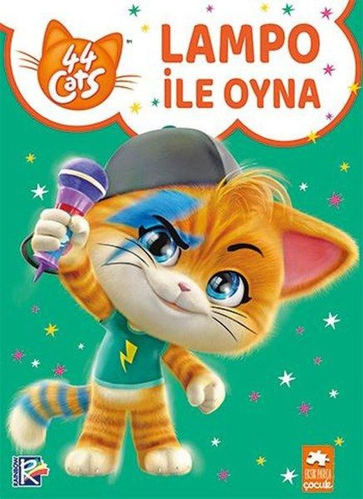 Lampo ile Oyna - 44 Cats | Eksik Parça Yayınları (İnce Kapak)