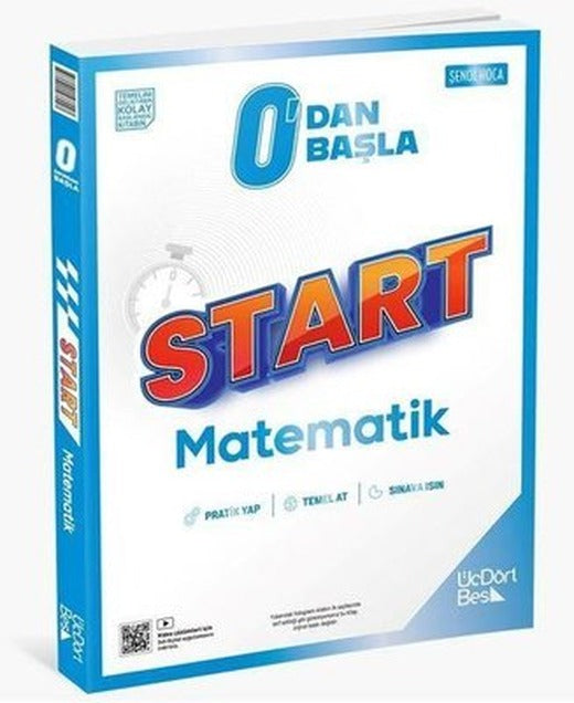 Start Matematik | Üç Dört Beş Yayınları (İnce Kapak)