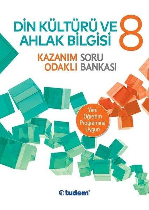 8.Sınıf Din Kültürü ve Ahlak Bilgisi Kazanım Odaklı Soru Bankası | Tudem Yayınları - Ders Kitapları (İnce Kapak)