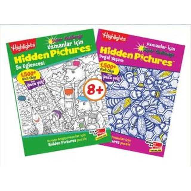 Highlights Uzmanlar İçin Hidden Pictures (Gizli Resimler) 2'li Set