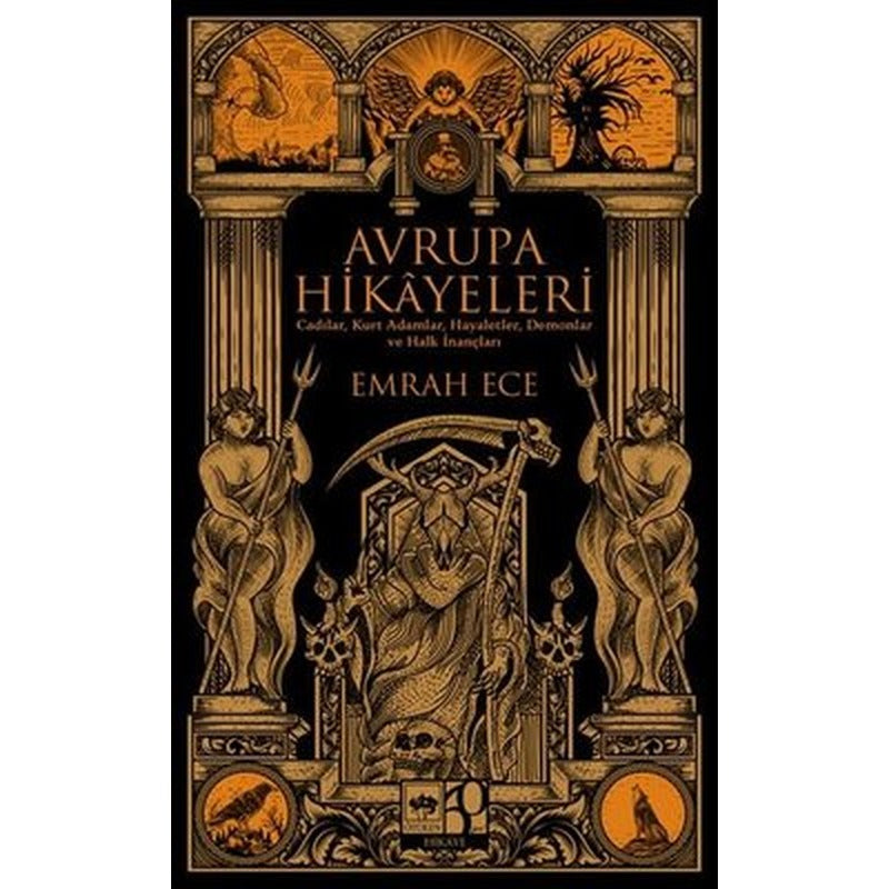 Avrupa Hikayeleri - Cadılar Kurt Adamlar Hayaletler Demonlar ve Halk İnançları | Ötüken Neşriyat (İnce Kapak)