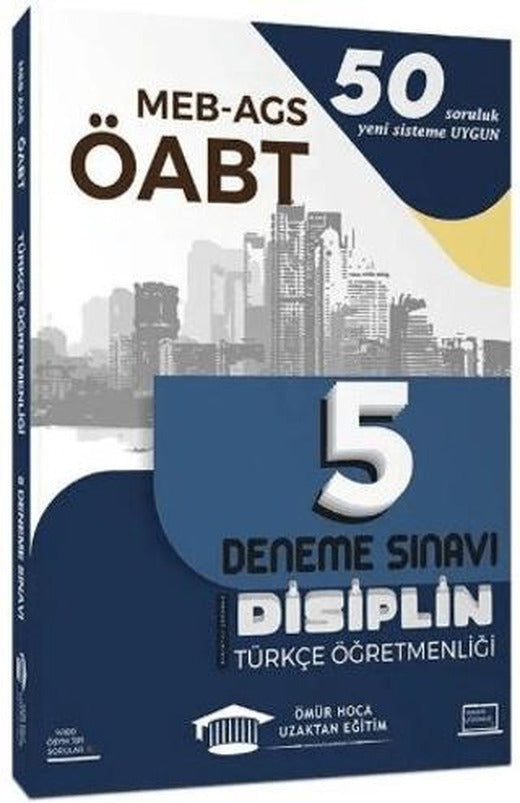 ÖABT MEB-AGS Türkçe Öğretmenliği Disiplin 5 Deneme Çözümlü