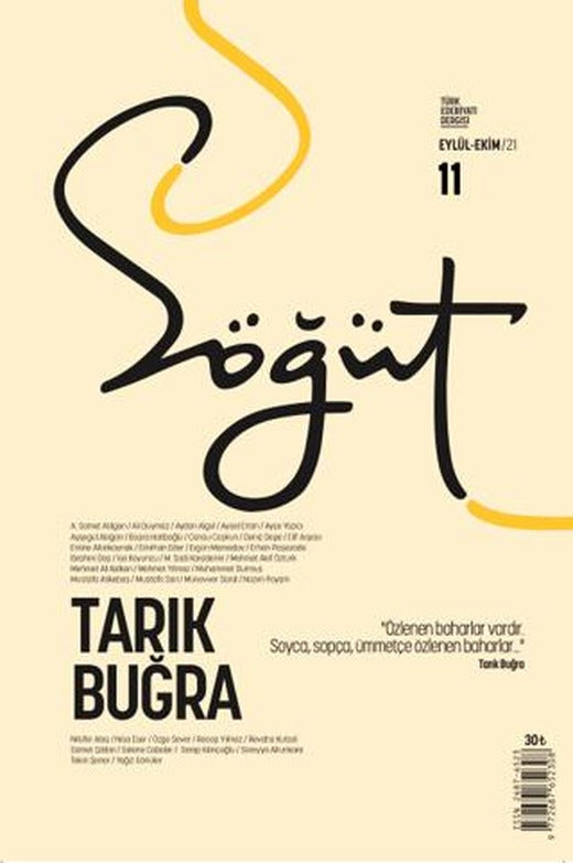Söğüt - Türk Edebiyatı Dergisi Sayı 11 / Eylül - Ekim 2021 | Söğüt Dergisi Yayınları (Ciltsiz)
