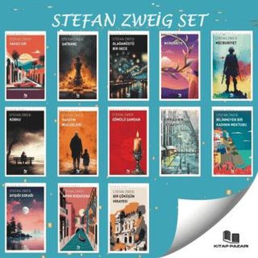 Stefan Zweig Seti (13 Kitap) | KİTAPPAZARI Yayınları (Ciltsiz)