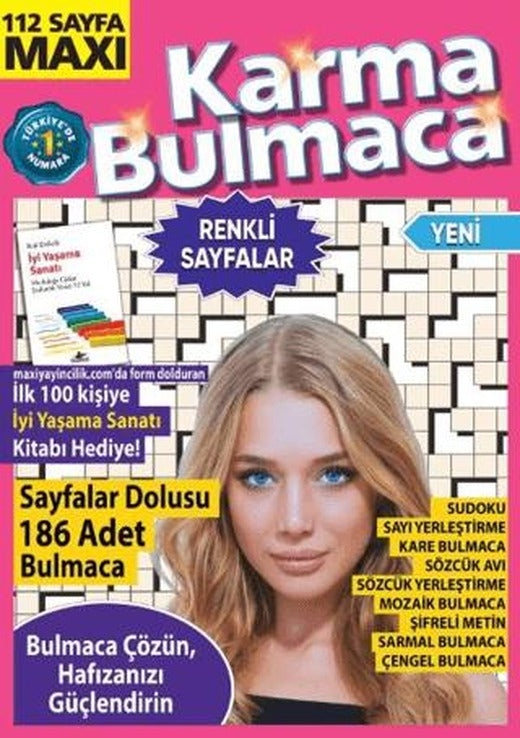 Maxi Karma Bulmaca 21 | Maxi Yayıncılık (Ciltsiz)