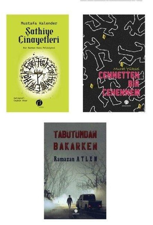 Şathiye Cinayetleri - Cennetten Bir Cehennem - Tabutumdan Bakarken Polisiye Gerilim Seti - 3 Kitap T | Herdem Kitap (İnce Kapak)