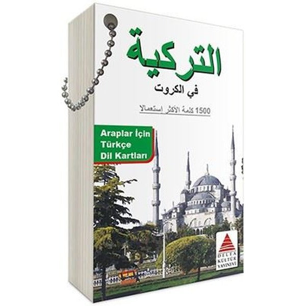 Araplar İçin Türkçe Dil Kartları | Delta Kültür-Eğitim (İnce Kapak)