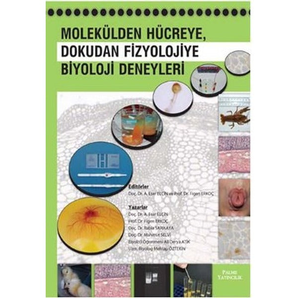 Molekülden Hücreye, Dokudan Fizyolojiye Biyoloji Deneyleri | Palme Yayıncılık (Ciltsiz)