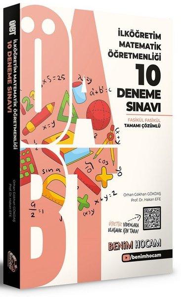2021 ÖABT İlköğretim Matematik Öğretmenliği Tamamı Çözümlü 10 Fasikül Deneme Sınavı | Benim Hocam Yayınları (İnce Kapak) - Resim 1
