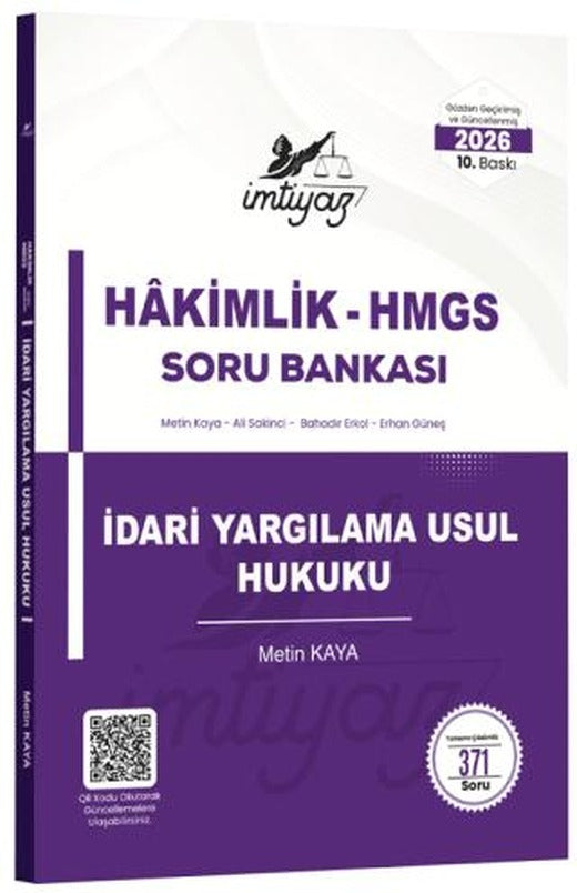 2026 HMGS Hakimlik İdari Yargılama Usul Hukuku Soru Bankası