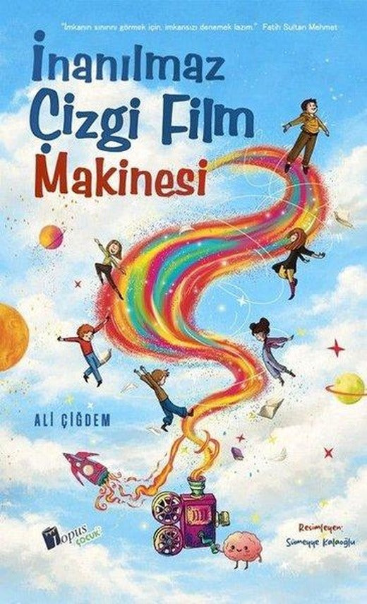 İnanılmaz Çizgi Film Makinesi | Lopus Çocuk (İnce Kapak)