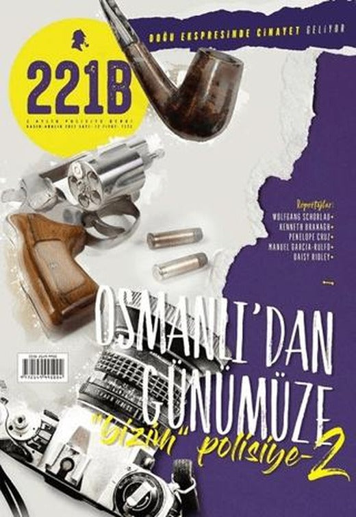 221B İki Aylık Polisiye Dergi Sayı: 12 Kasım - Aralık 2017 | 221B Dergisi (Ciltsiz)
