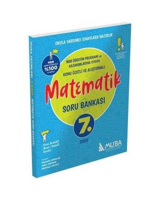 7. Sınıf Matematik Soru Bankası | Muba Yayınları (İnce Kapak)