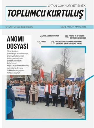 Toplumcu Kurtuluş Sayı: 9 | Uluçınar Yayınları (Ciltsiz) - Resim 1