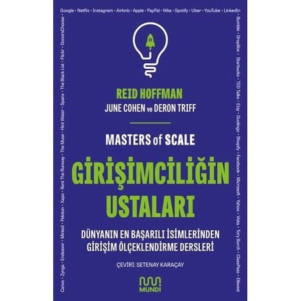 Girişimciliğin Ustaları: Dünyanın En Başarılı İsimlerinden Girişim Ölçeklendirme Dersleri | Mundi (İnce Kapak)