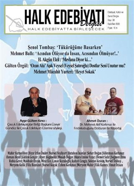 Halk Edebiyatı Dergisi Sayı: 38 Eylül-Ekim 2020 | Halk Edebiyatı Dergisi Yayınları (Ciltsiz)