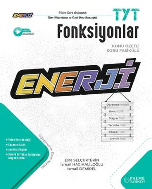 TYT Enerji Fonksiyonlar Konu Özetli Soru Fasikülü | Palme Yayınları (Ciltsiz)