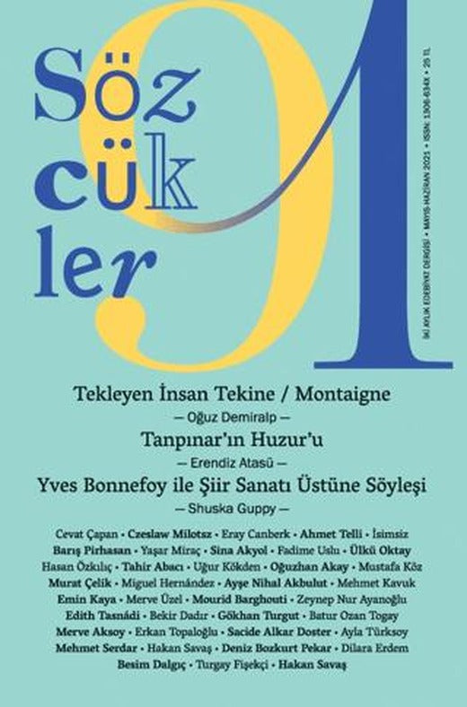 Sözcükler Dergisi Sayı: 91 Mayıs-Haziran 2021 | Sözcükler Yayınları (Ciltsiz)