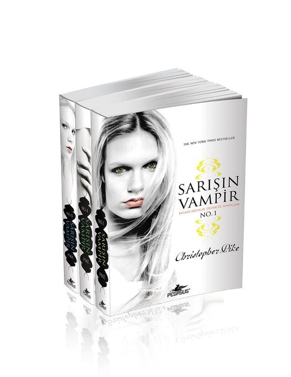 Sarışın Vampir Serisi Takım Set 3 Kitap | Pegasus Yayınları (Ciltsiz)