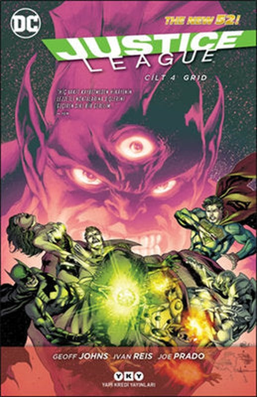 Justice League Cilt 4 - Grid | Yapı Kredi Yayınları