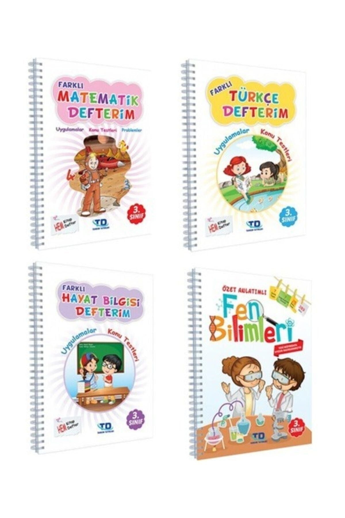 3. Sınıf Farklı Tüm Dersler Eğitim Seti (4 Kitap Takım)