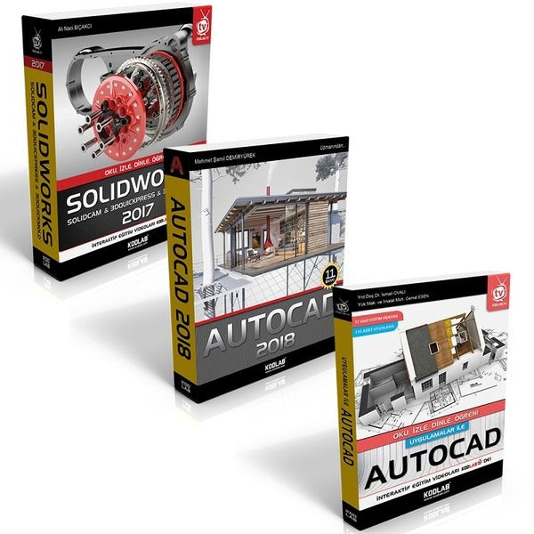 Makine Mühendisliği Seti-3 Kitap Takım | Kodlab (İnce Kapak)