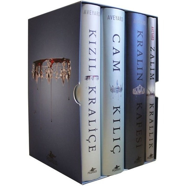 Kızıl Kraliçe Serisi-Kutulu Özel Set | Pegasus (Ciltli)