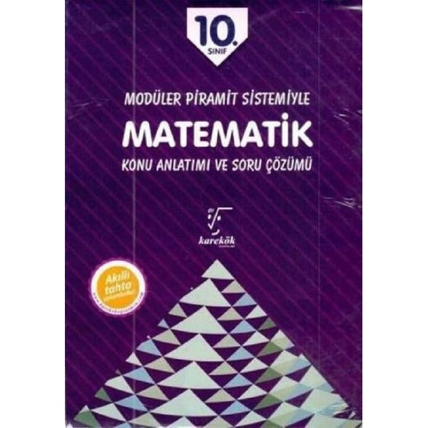 10.Sınıf Matematik Modüler Piramit Sistemiyle Konu Anlatımı ve Soru Çözümü