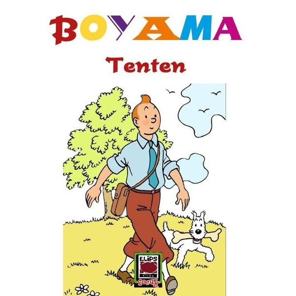 Tenten Boyama | Elips Kitapları (İnce Kapak)