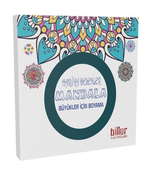 Harika Desenler Mandala - Büyükler İçin Boyama