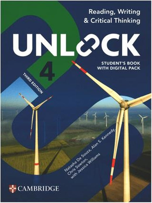 Unlock 4 Reading - Writing and Critical Thinking Student's Book with Digital Pack (3rd)