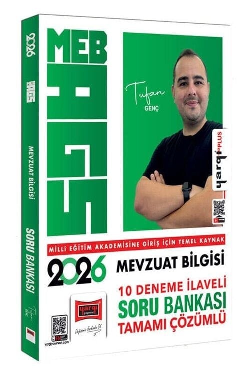 2026 MEB - AGS Mevzuat Bilgisi 10 Deneme İlaveli Tamamı Çözümlü Soru Bankası | Yargı Yayınları (İnce Kapak)