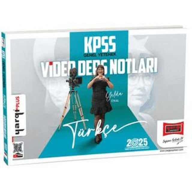 Yargı Yayınları 2025 KPSS Genel Yetenek Türkçe Video Ders Notları | Yargı Yayınevi (Ciltsiz)