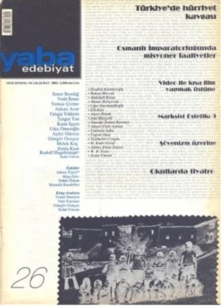 Yaba Edebiyat Dergisi Sayı: 26 | Yaba Dergisi Yayınları (Ciltsiz) - Resim 1