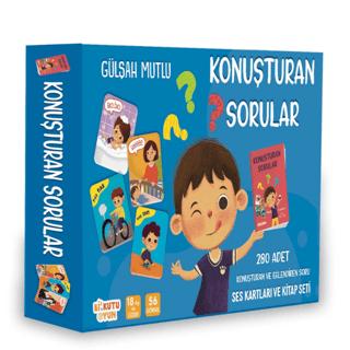Konuşturan Sorular - Ses Kartları ve Kitap Seti | Bi Kutu Oyun (Ciltsiz) - Resim 1