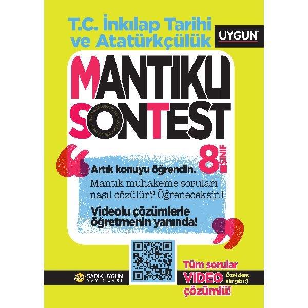 8.Sınıf Mantıklı Son Test T.C. İnkılap Tarihi Ve Atatürkçülük