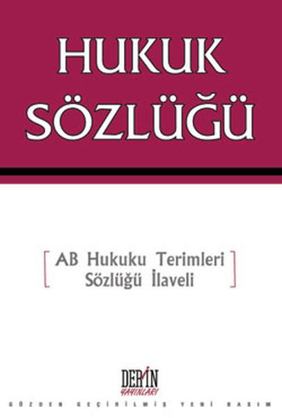 Hukuk Sözlüğü | Derin Yayınları (İnce Kapak) - Resim 1