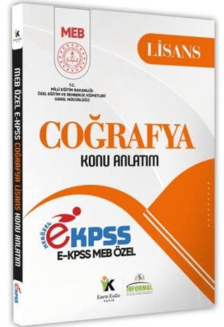 2025 MEB Özel EKPSS Lisans Coğrafya Konu Anlatımı Kitabı