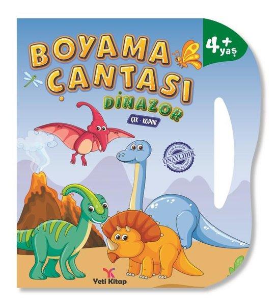 Boyama Çantası - Dinazor - Çek Kopar 4+Yaş | Yeti Kitap (İnce Kapak) - Resim 1