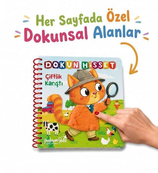 Dokun Hisset - Çiftlik Karıştı | Parlayan Yıldız (Ciltli) - Resim 1