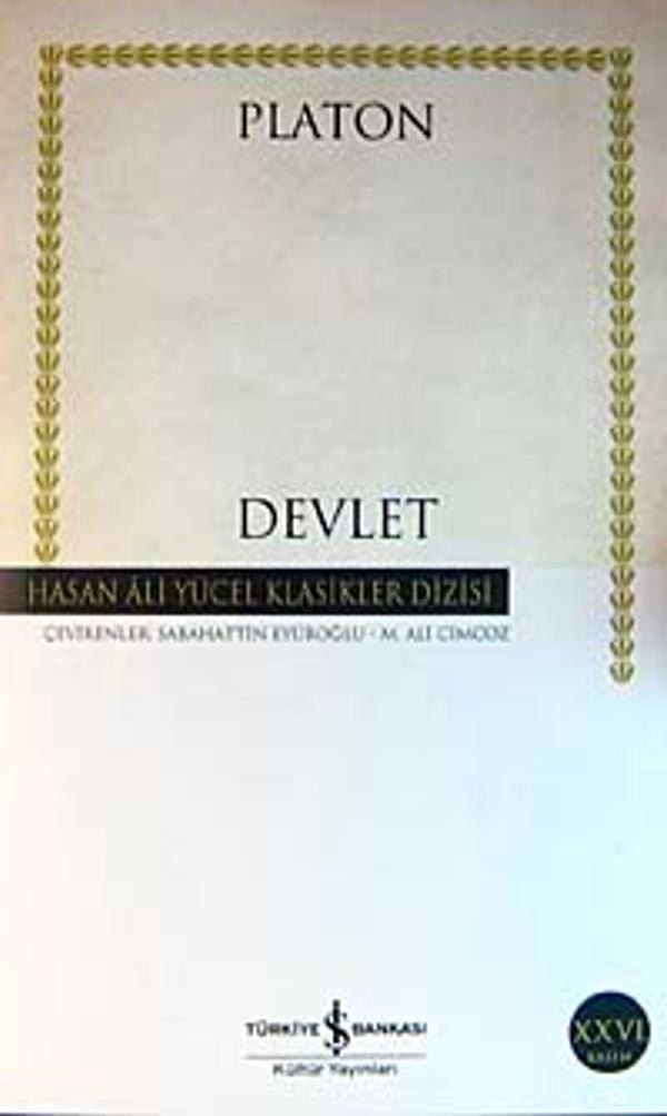 Devlet - Hasan Ali Yücel Klasikleri | İş Bankası Kültür Yayınları
