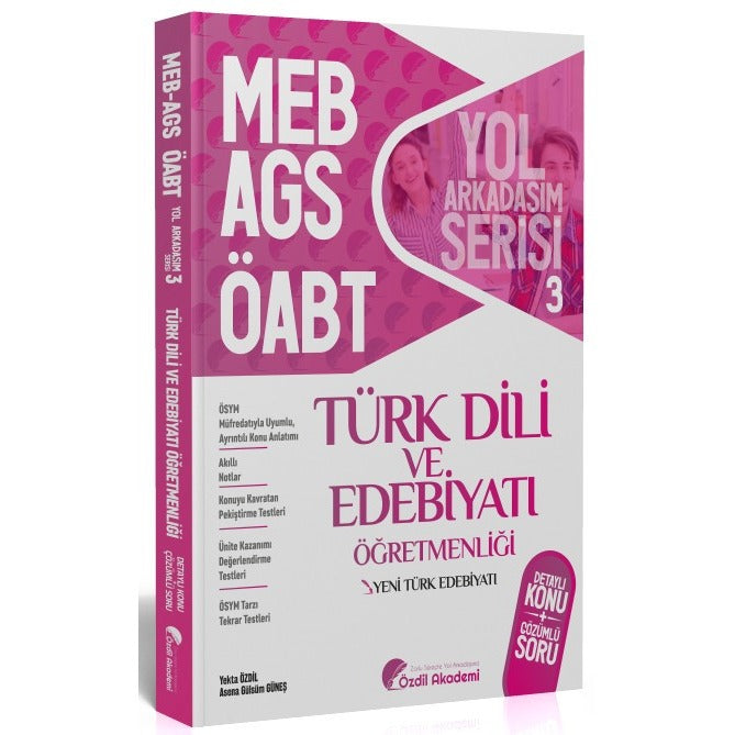 ÖABT MEB-AGS Türk Dili ve Edebiyatı 3. Kitap Yeni Türk Edebiyatı Konu Anlatımlı Soru Bankası
