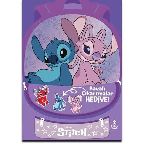Disney Stitch - Parıltılı Tatil Çantam - Etkinlik ve Boyama Kitabı | Doğan Çocuk (İnce Kapak)