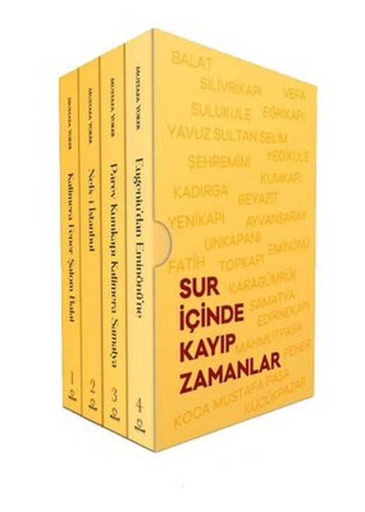 Sur İçinde Kayıp Zamanlar Seti-4 Kitap Takım-Kutulu | Alternatif Yayıncılık (İnce Kapak)