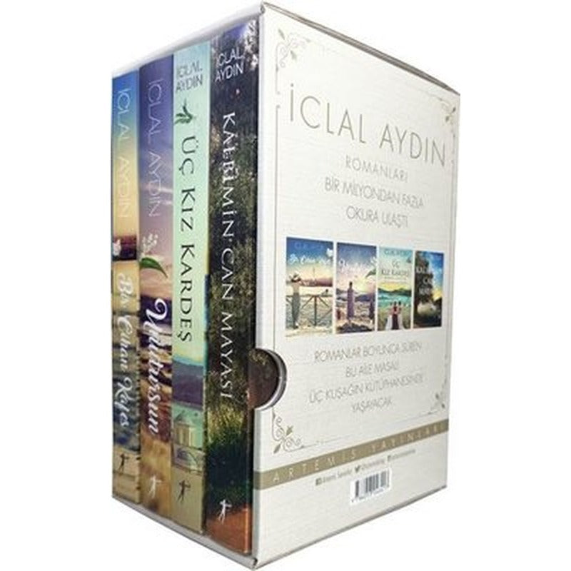 İclal Aydın Romanları Seti - 4 Kitap Takım | Artemis Yayınları (İnce Kapak)