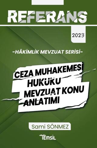Hakimlik Ceza Muhakemesi Hukuku Mevzuat Konu Anlatımı