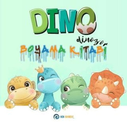 Dino Dinozor - Boyama Kitabı | NSN Yayınevi (Ciltsiz)