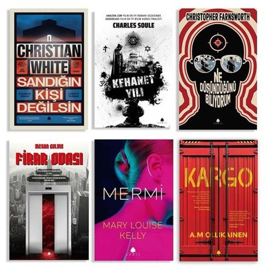 April Polisiye ve Macera Seti - 6 Kitap Takım | April Yayıncılık (İnce Kapak )
