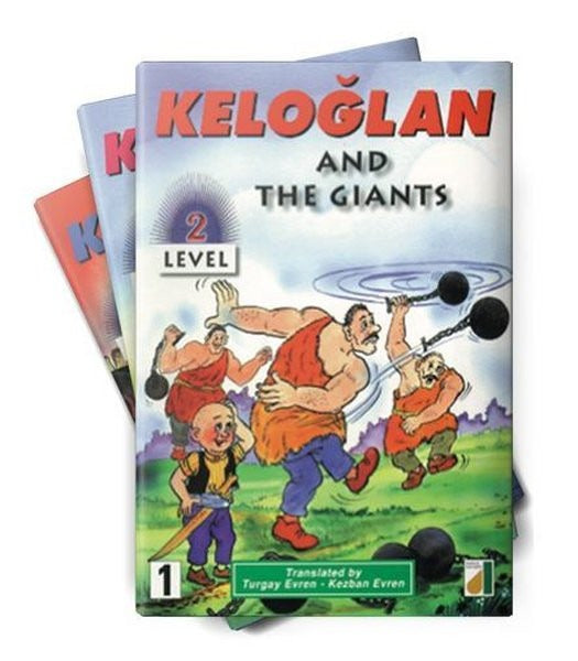 İngilizce Keloğlan Serisi Seti - 6 Kitap Takım | Damla Yayınevi (İnce Kapak)